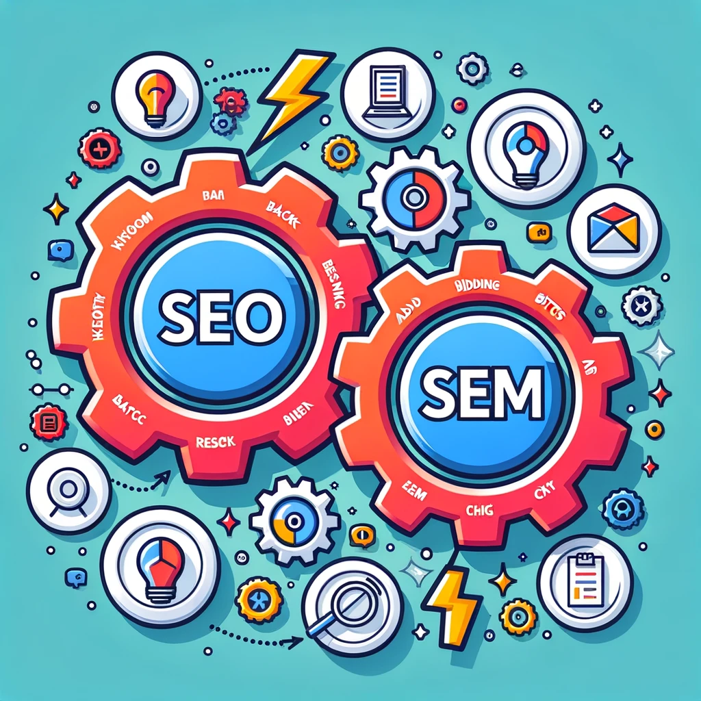 SEO and SEM: Understanding the Difference and Synergy