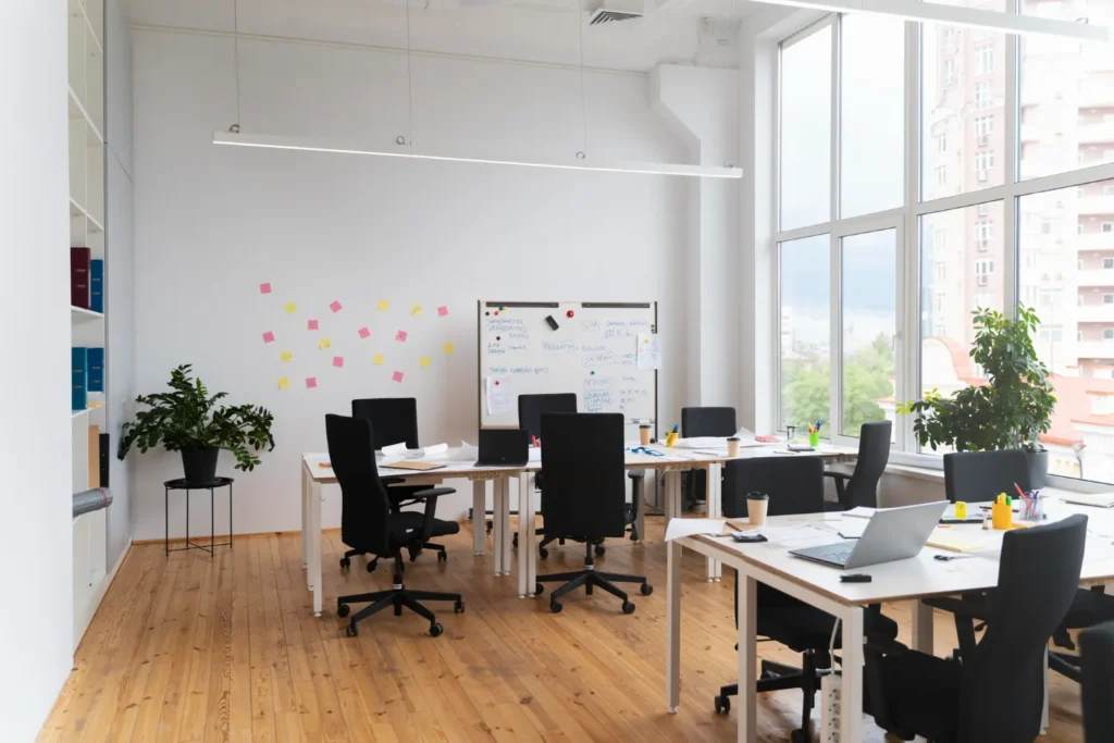 Office table setup showcasing One Click Digital’s data driven marketing approach.